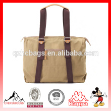 Bolso de hombro vendedor caliente de la mochila de la comodidad del bolso de mensajero de la lona (ES-Z284)